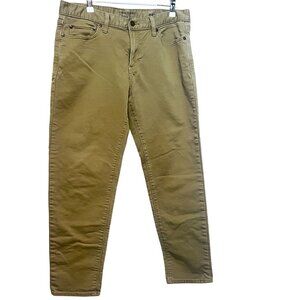 Banana Republic Travel Jeans 34x30 Athletic Fit Khaki Mens Workwear Casual Pants